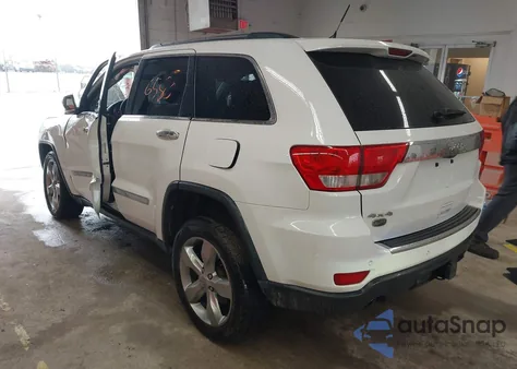 2013 Jeep Grand Cherokee Overland z USA, uszkodzony, nr VIN 1C4RJFCT4DC620755